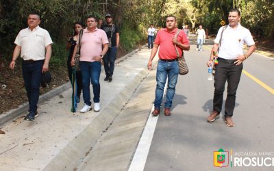 Entrega oficial vía cementerio – Sipirra